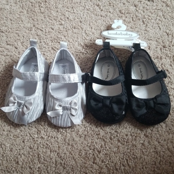 infant girl black dress shoes